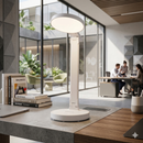 Luminária de Mesa para Estudo LED Recarregável