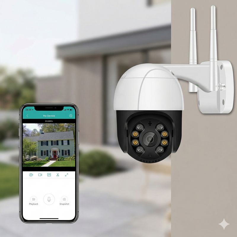 Câmera de Segurança - SecureMax 360 WiFi