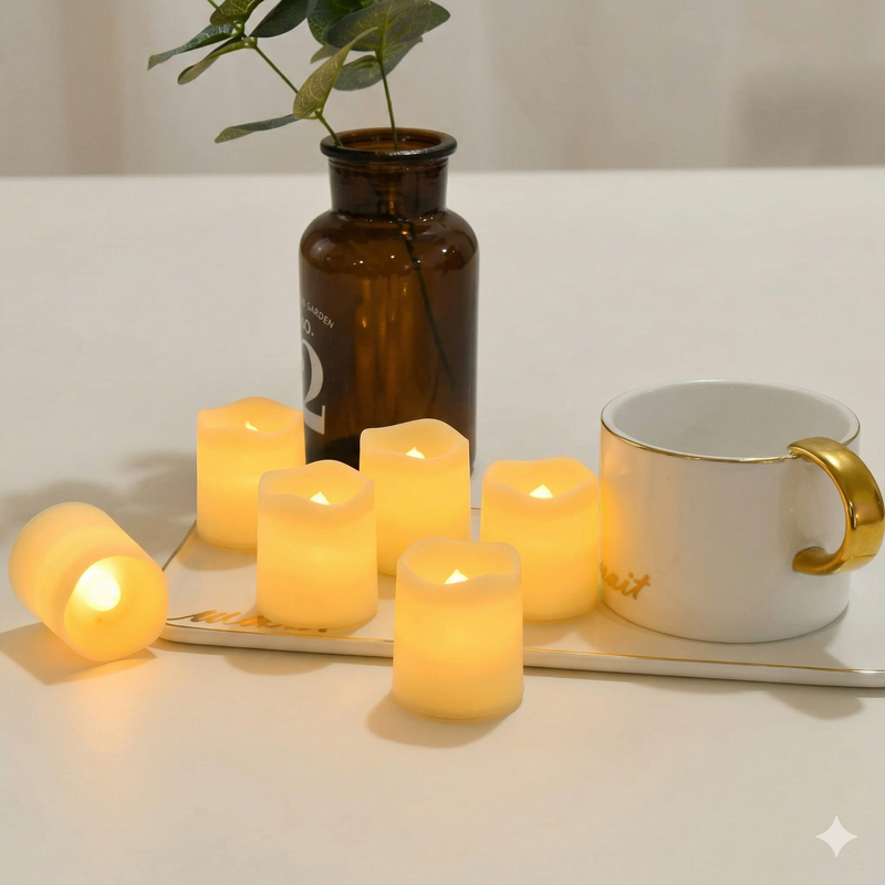 Vela de LED Decorativa 24 Peças