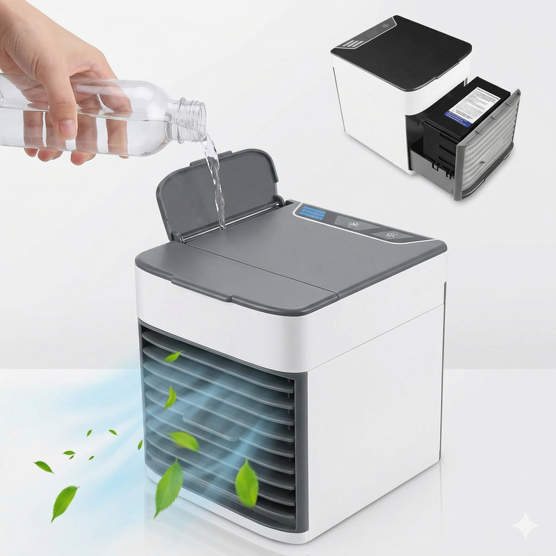 Mini Ar Condicionado Portátil USB