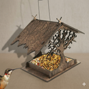 Alimentador de pássaros ao ar livre